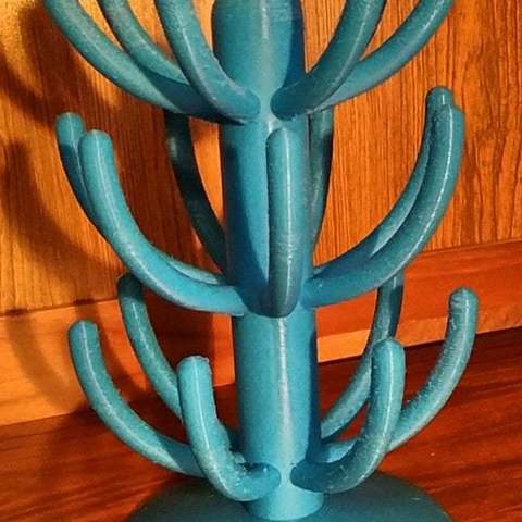 cactus1 home decor container 3D print model - Mito3D