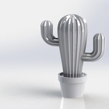 cactus 3d print model - Mito3D