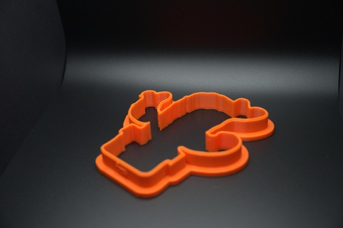 cactus cookie cutter 3d print model - Mito3D