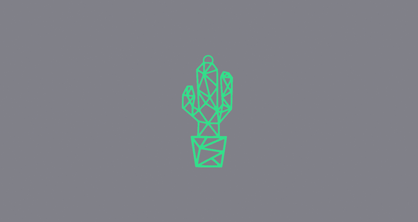 cactus keychain 3d print model - Mito3D