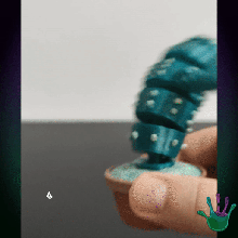 cactus watch rocking 3d print model - Mito3D