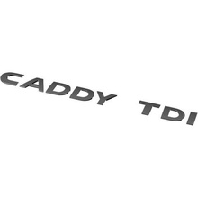 caddy tdi various cars label emblem 3d print model - Mito3D