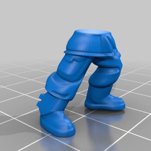 cadian pernas wip a arte astra militarum guarda imperial warhammer 40k modelos 3d print model - Mito3D