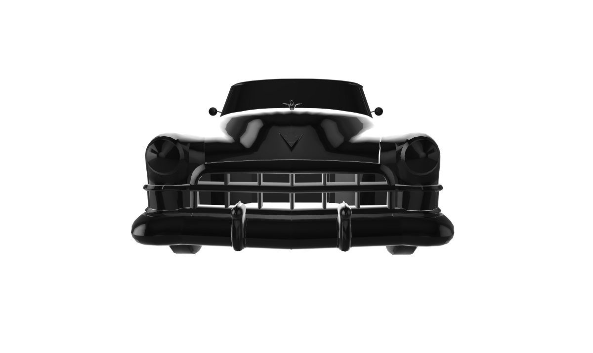 cadillac convertible 1948 auto coche vehiculo coches 3D print model - Mito3D