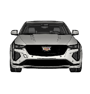 cadillac ct4-v ct4 v supercar auto cars car motorsport suvs traffic police crossovers rally sedans tuning derby races prototype 3d print model - Mito3D