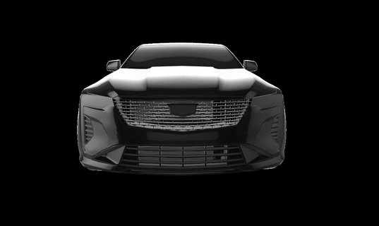 cadillac ct4 luxury 2022 auto car cars 3d print model - Mito3D