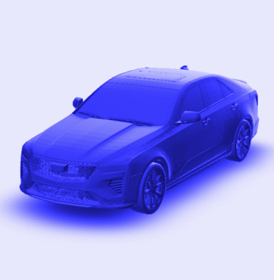 cadillac ct4 v 2022 ev 5 series gt turbo araba yarış suv araç asfalt gta forza ralli derbi v8 3d print model - Mito3D