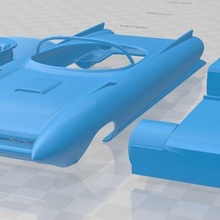Cadillac cyclone 1959 imprimable voiture 3d print model - Mito3D