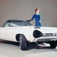 cadillac ciclón concepto 1959 juego 1955 1956 1957 1958 1960 1961 1962 50s 60s americano coche vehiculo general motores motorama Estados Unidos 3d print model - Mito3D