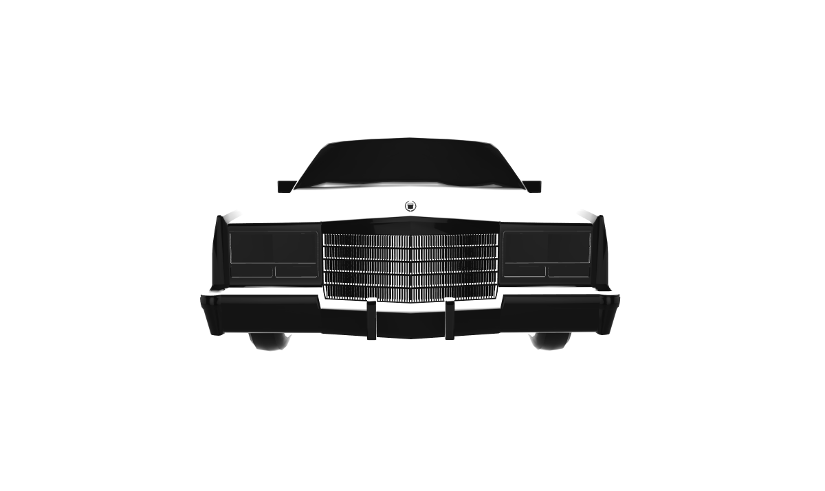 Cadillac Eldorado 1983 Oto araba arabalar 3D print model - Mito3D