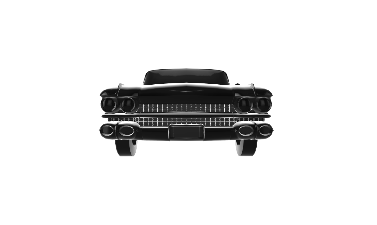 Cadillac Eldorado Biarritz çevrilebilir 1959 Oto araba arabalar 3D print model - Mito3D