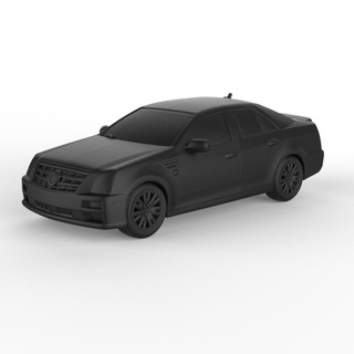 cadillac sts 2010 pre-supported diecast miniatures scalemodels collectibles 1 32 43 64 76 87 cars precision supported hobby diorama vehicles detailing collectors automobilia custom 3d print model - Mito3D