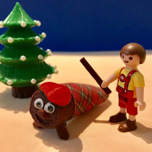 bok ti minyatür Noel özel beşik portal ölçek Playmobil oyun oyuncaklar Sanat oyuncak Belen minyatürler Ortaçağa ait bebek evi 3D print model - Mito3D