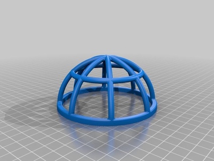 cage ball 3d art ball cage test  3d print model - Mito3D