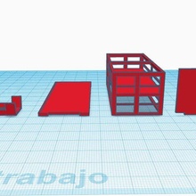 cage bombonas 3d print model - Mito3D