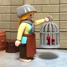 cage miniature dollhouse scale figures playmobil game toys art toy miniatures dolls kitchen coffee maker 3d print model - Mito3D