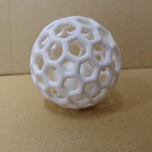 caged ball various 3d print model - Mito3D