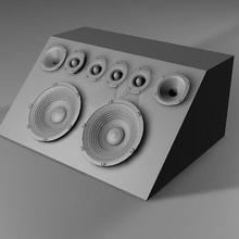 caixa Altoparlanti 3d print model - Mito3D