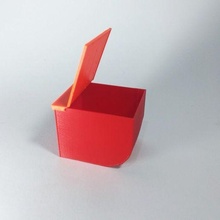 Caixa Veranstalter Büro Organisation Lager Box 3d print model - Mito3D