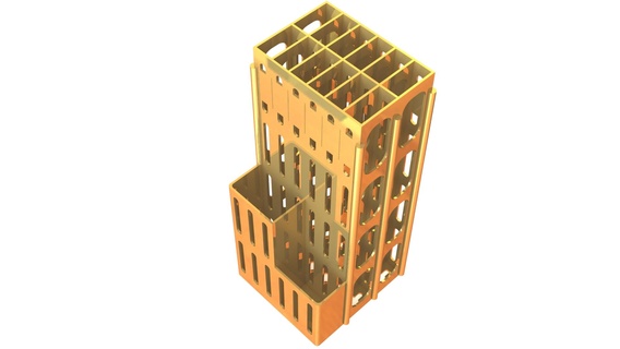 Caixa para taşlar kum polir depolama bileme parlatma araçlar of 3d print model - Mito3D