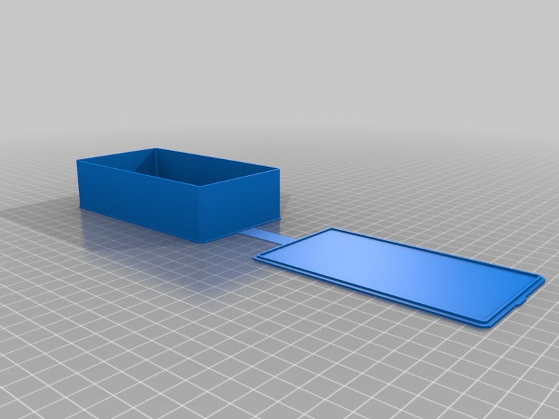 caja 631x1165x30 personnalisé conteneurs boîte organisation espace rangement 3D print model - Mito3D