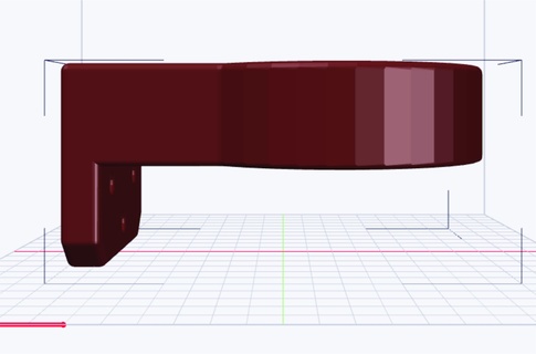 caja sabitleme kameralar domo madde işareti 3d print model - Mito3D