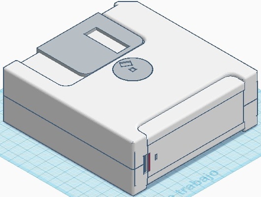 caja disquet tools util cajita box boxes 3d print model - Mito3D