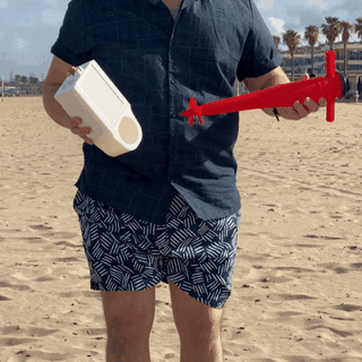 caja fuerte playa anti roubo pára candado praia seguro caixa segurança verano verão 3d print model - Mito3D