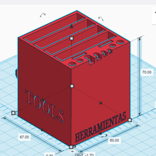 caja herramientas cnc 3018 strumento router di fresadora il laser 3d print model - Mito3D