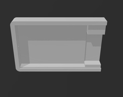 caja ssd soulager sauter patins graphique panneaux logos 3d print model - Mito3D