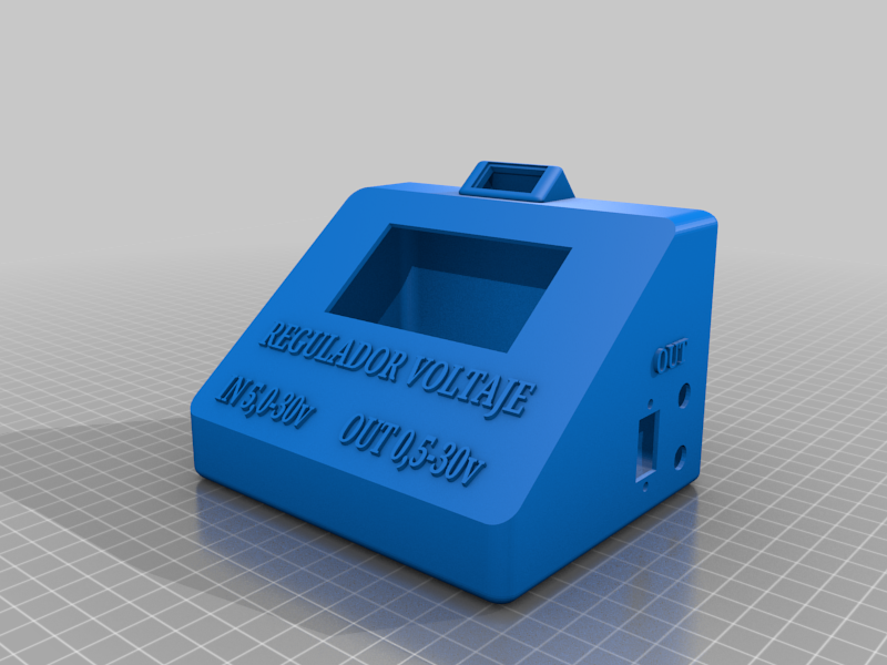 caja Voltimetro 3d Drucken 3D print model - Mito3D