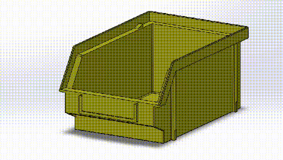 cajon apilável balde nozes tornillos parafusos empilhável gaveta organizador fabricantes caixa caixas ferramenta orgânico armazenamento 3d print model - Mito3D