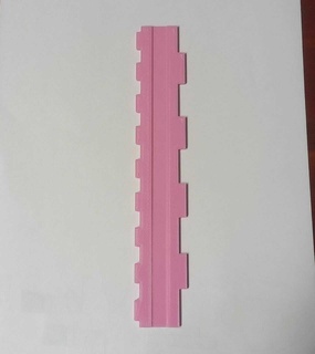 cake comb ruler cakes decoration rule 3d print model - Mito3D