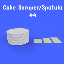 cake scraper spatula - model 4 home cake spatula scraper icing cooking fondant