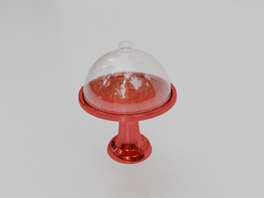 cake stand art booth toy dessert food 3d print model - Mito3D