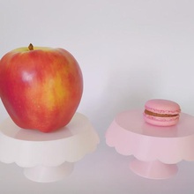 alzata per torte, ciambelle cupcakes amaretti casa l'amaretto cupcake ciambella stand torta 3d print model - Mito3D