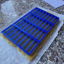 torta banda taglierina cucina forno strisce attrezzo pasticceria biscotto crostata biscotti pasta 3d print model - Mito3D