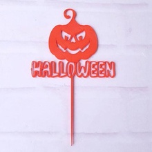 cake topper - halloween bakery pastry shop skewer 3d print model - Mito3D