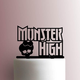 pastel sombrero copa adorno torta monstruo alto cumple os niño 3d print model - Mito3D