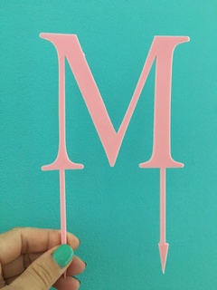 kek topper mektup 3d print model - Mito3D