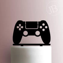 cake topper playstation 4 home caketopper play station console games game 3d print model - Mito3D