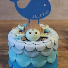torta cappello cilindro balena 3d print model - Mito3D