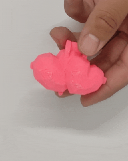 cakepop mold valentine's day 4 hearts 28 gr 3d print model - Mito3D
