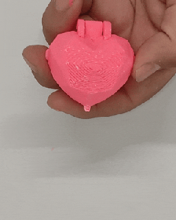 cakepop valentine's day 1 heart mold 28 gr 3d print model - Mito3D