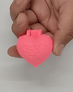 cakepop valentine's day 2 heart mold 28 gr 3d print model - Mito3D