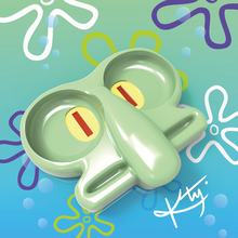 calamardo cenicero Moda calamar codicioso memes Bob Esponja pantalones Cuadrados 3d print model - Mito3D