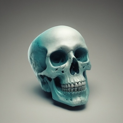 calavera juego víspera santos 3d print model - Mito3D