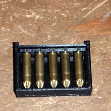 22 caliber long rifle ammo case various sport outdoors ammunition box 22lr 22cal 3d print model - Mito3D