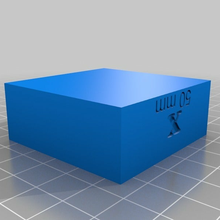 calibrar cubo teste 3d_printing_tests 3d print model - Mito3D