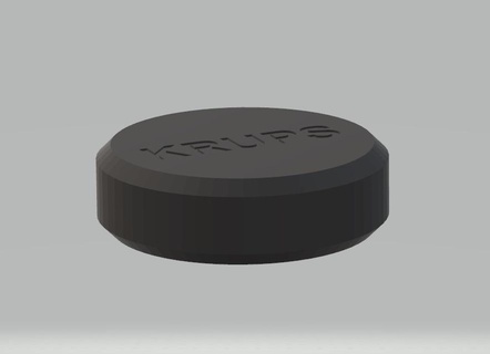 calibrazione krups ea crema pasticciera unità caffè tavoletta strumento bloccare groppa rondella personalizzazione 3d print model - Mito3D
